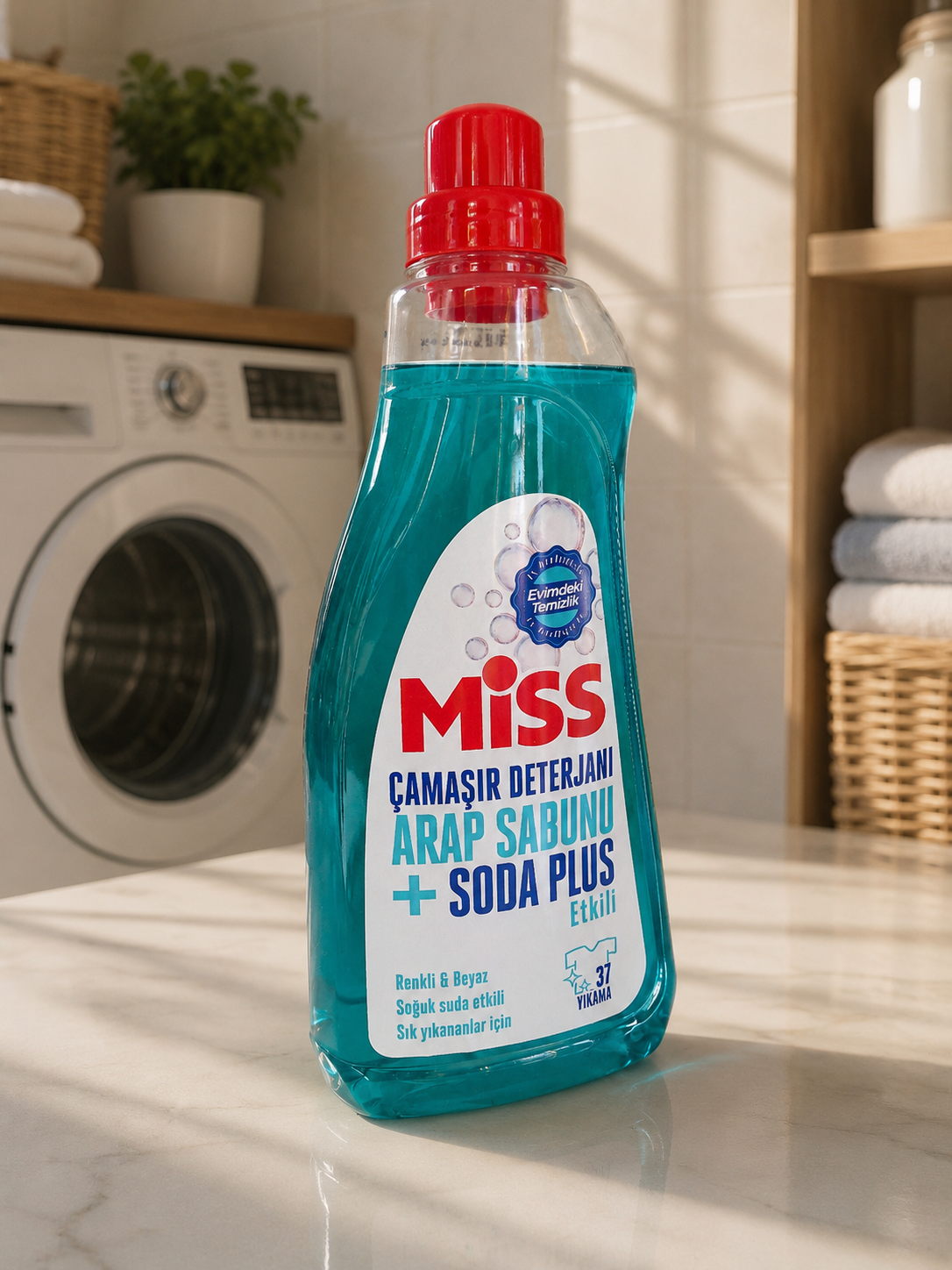 MİSS ÇAMAŞIR ARAP SABUNU +SODA PLUS 1500 ML - ByCengo